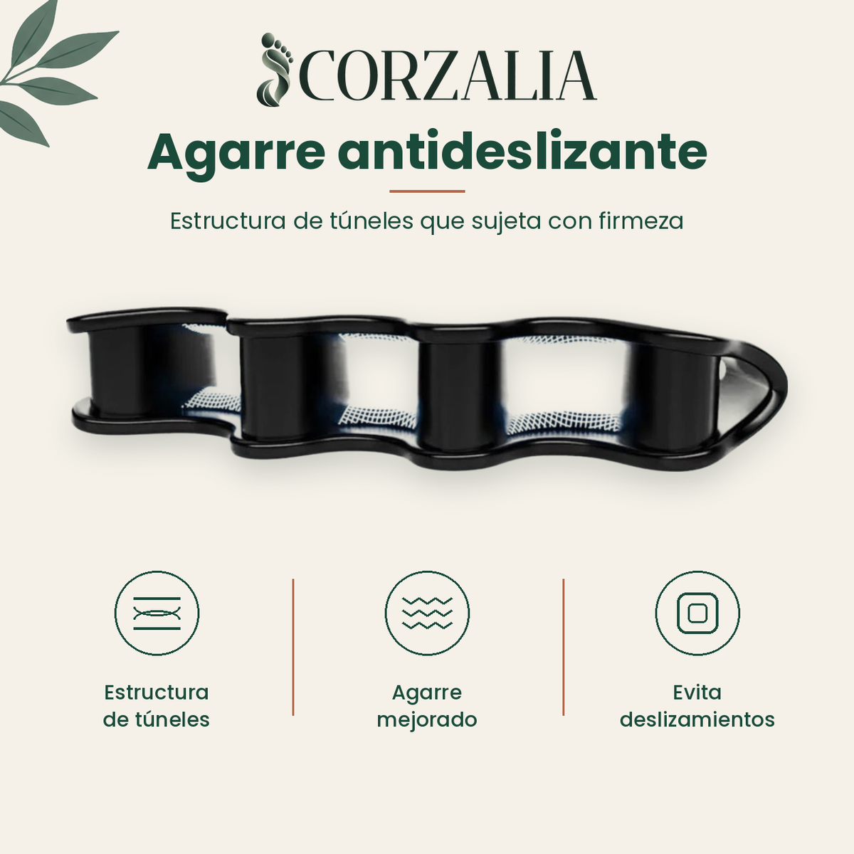 Separador de Dedos de Silicona