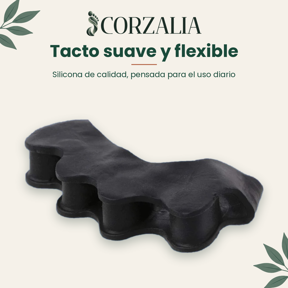 Separador de Dedos de Silicona
