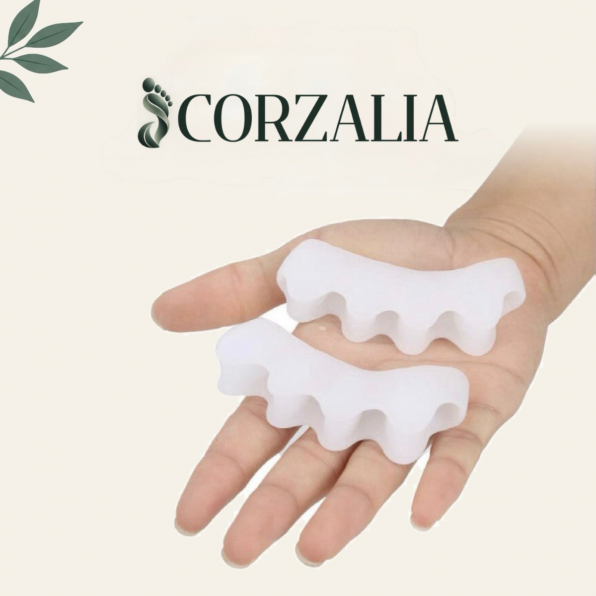 Separador de Dedos de Silicona