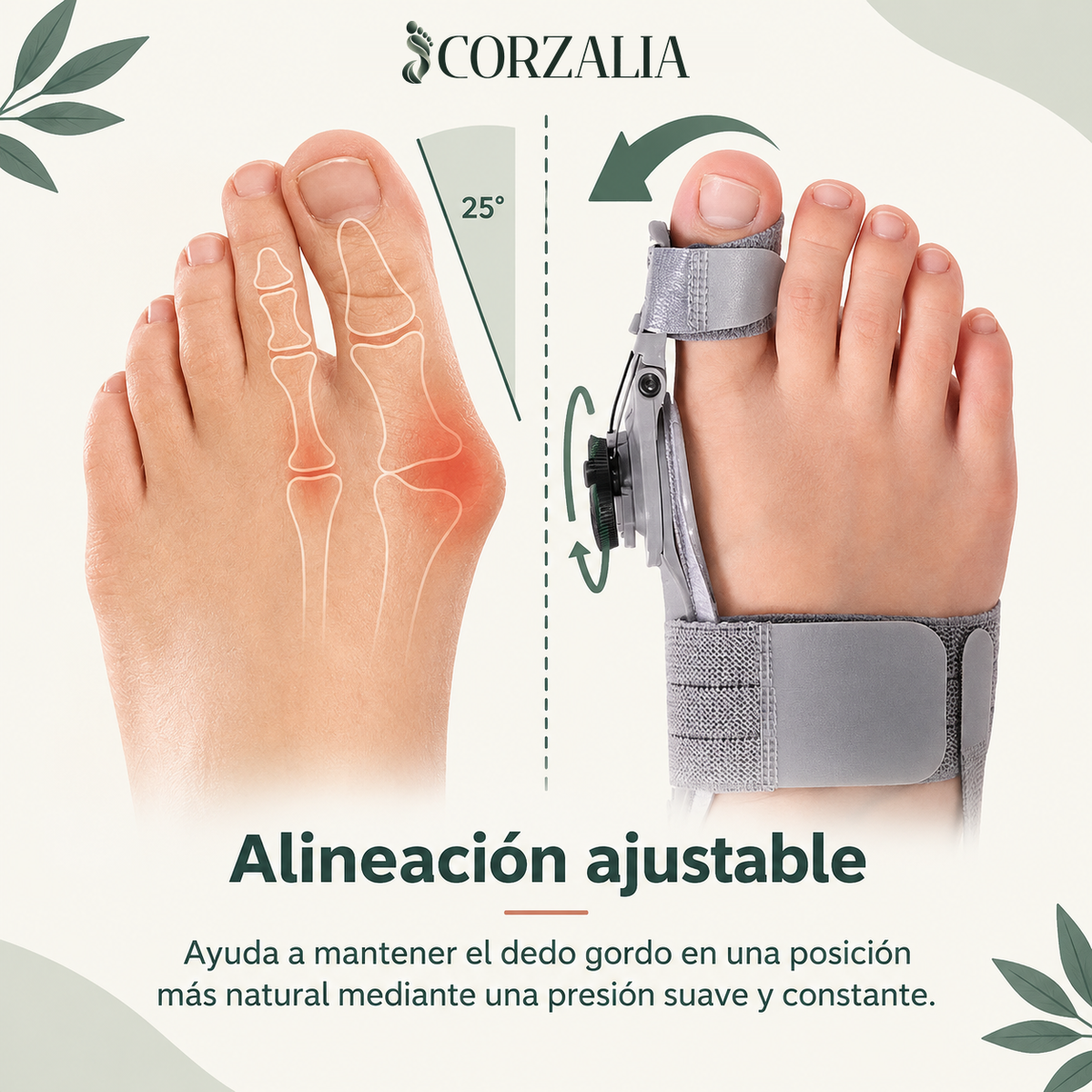 Alineación ajustable
