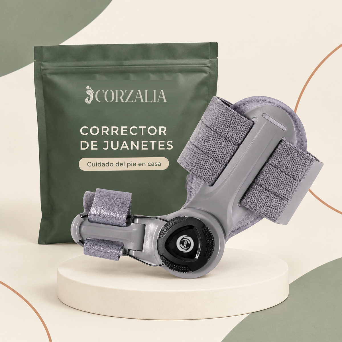Producto y bolsa CORZALIA
