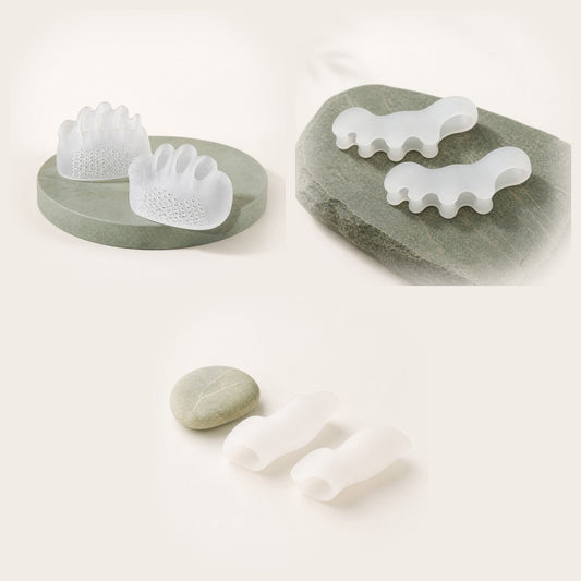 Kit Dedos CORZALIA: separador, funda de antepié y corrector de meñique